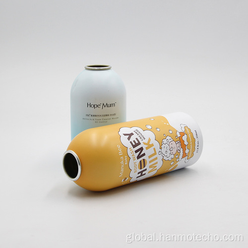 400ml Empty Aluminum Aerosol Bottle Aluminum Aerosol Can Antiperspirant With Cover 250ml 440ml Factory